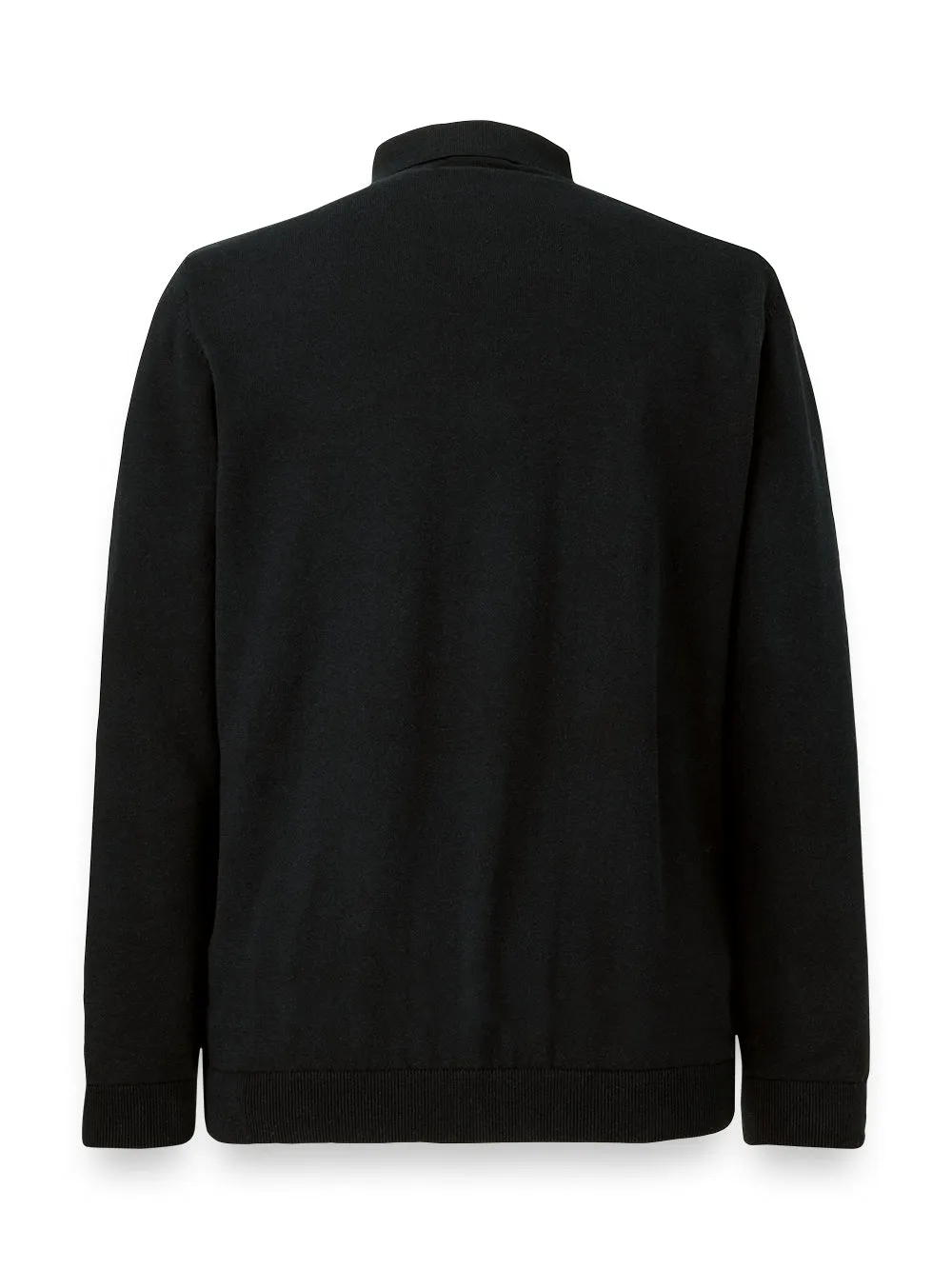 Cotton Zip Polo sold by Paul Fredrick product image thumbnail 3