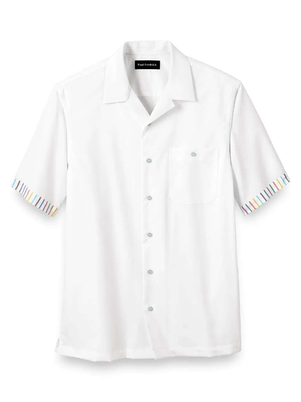 Cotton Solid Casual Shirt sold by Paul Fredrick