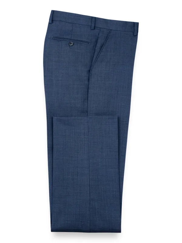 Sharkskin Pants - Navy sold by Paul Fredrick
