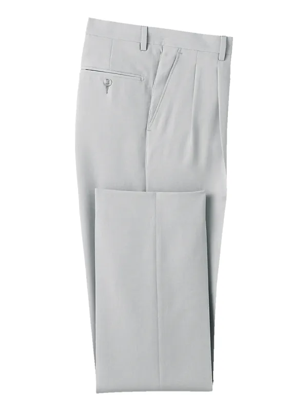 Pleated Travel Pants - Grey sold by Paul Fredrick