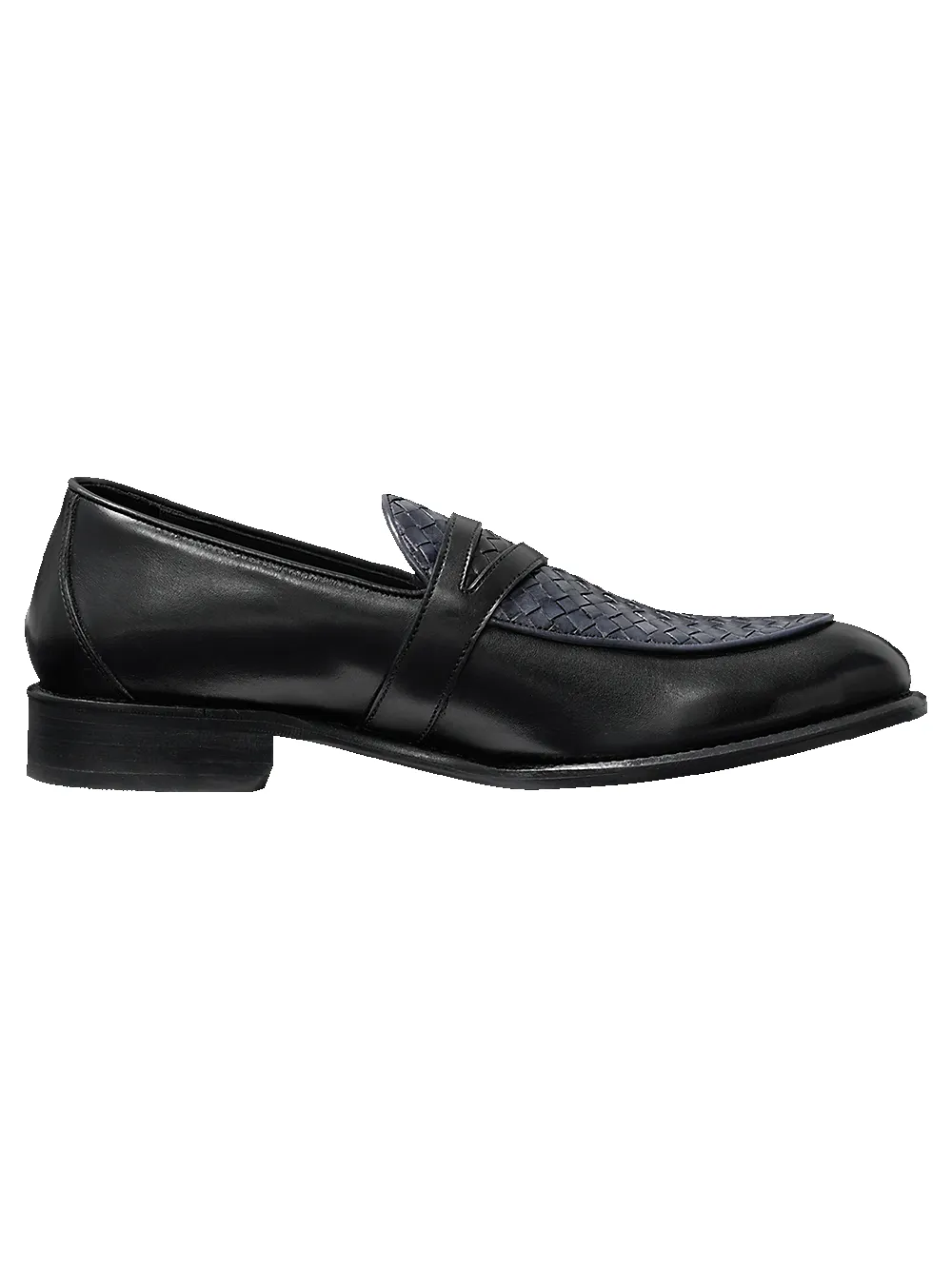 Owen Penny Loafer - Black/grey sold by Paul Fredrick product image thumbnail 2