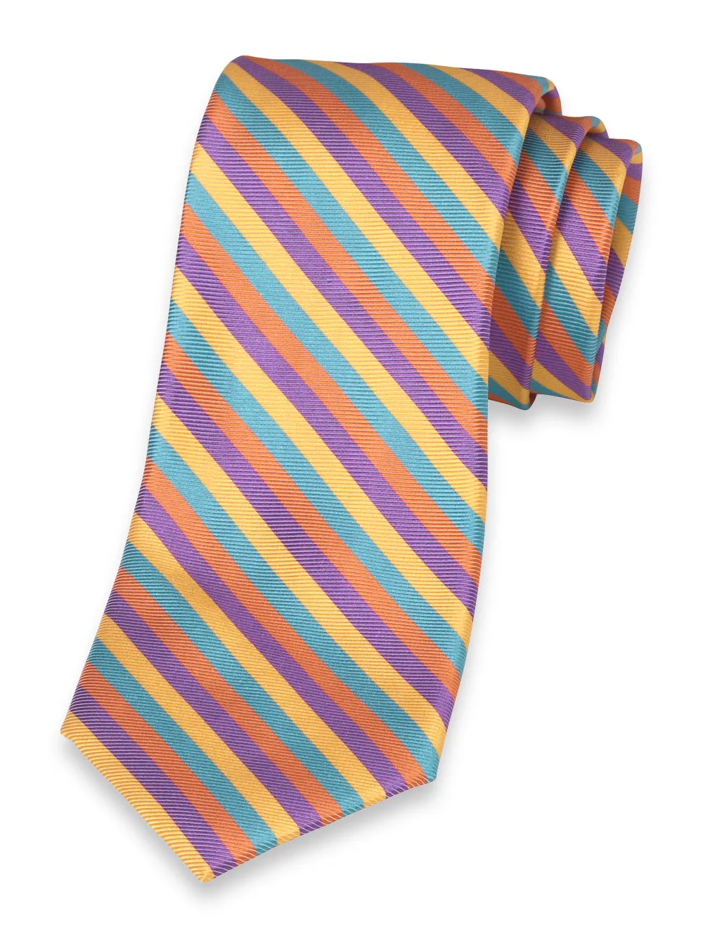 Stripe Woven Silk Tie sold by Paul Fredrick