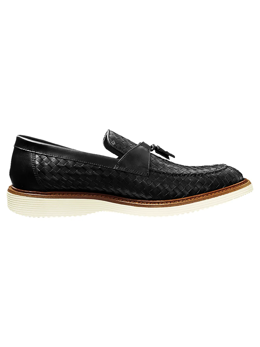 Jasper Tassel Loafer - Black sold by Paul Fredrick product image thumbnail 2