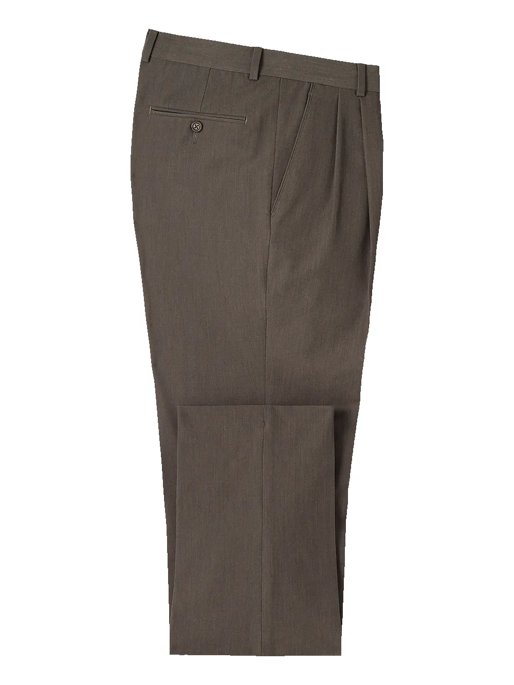 Comfort Stretch Travel Pants - Oak sold by Paul Fredrick product image thumbnail 4