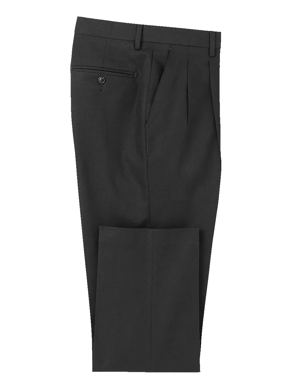 Linen / Cotton Pants - Black sold by Paul Fredrick product image thumbnail 4
