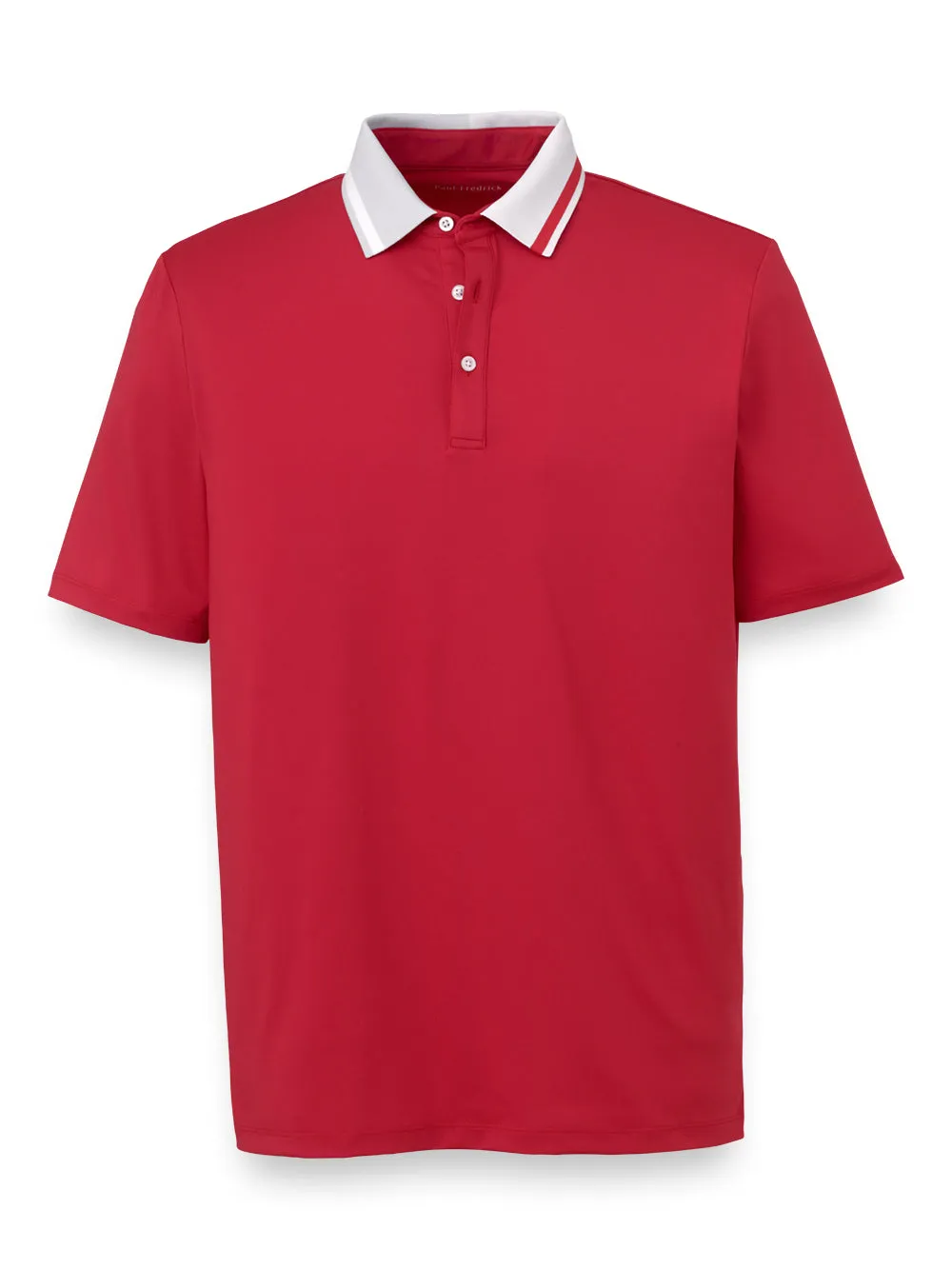 Performance Blend Three Button Polo sold by Paul Fredrick