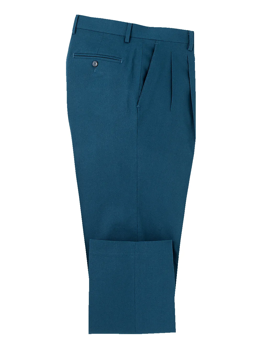 Linen / Cotton Pants - Navy sold by Paul Fredrick product image thumbnail 4