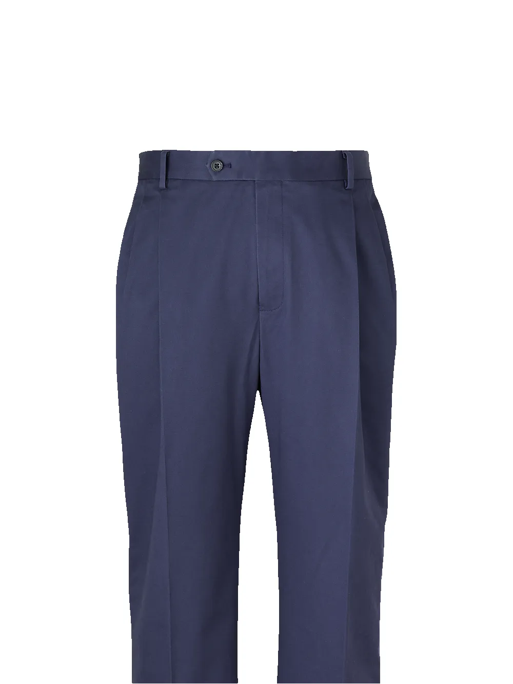 Non-Iron Cotton Stretch Twill Pant - Wine sold by Paul Fredrick product image thumbnail 5