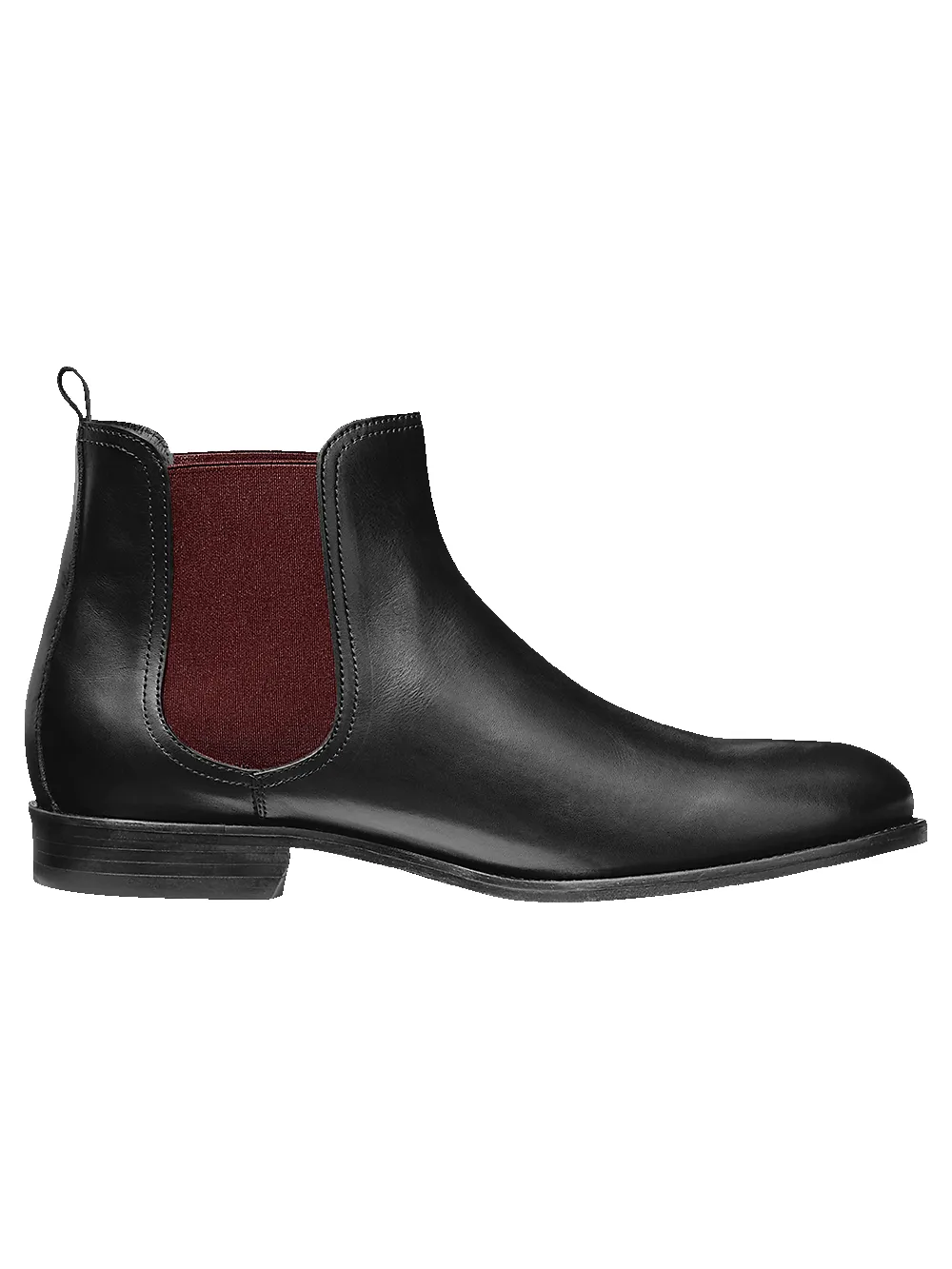 Ace Boot - Black/burgundy sold by Paul Fredrick product image thumbnail 2