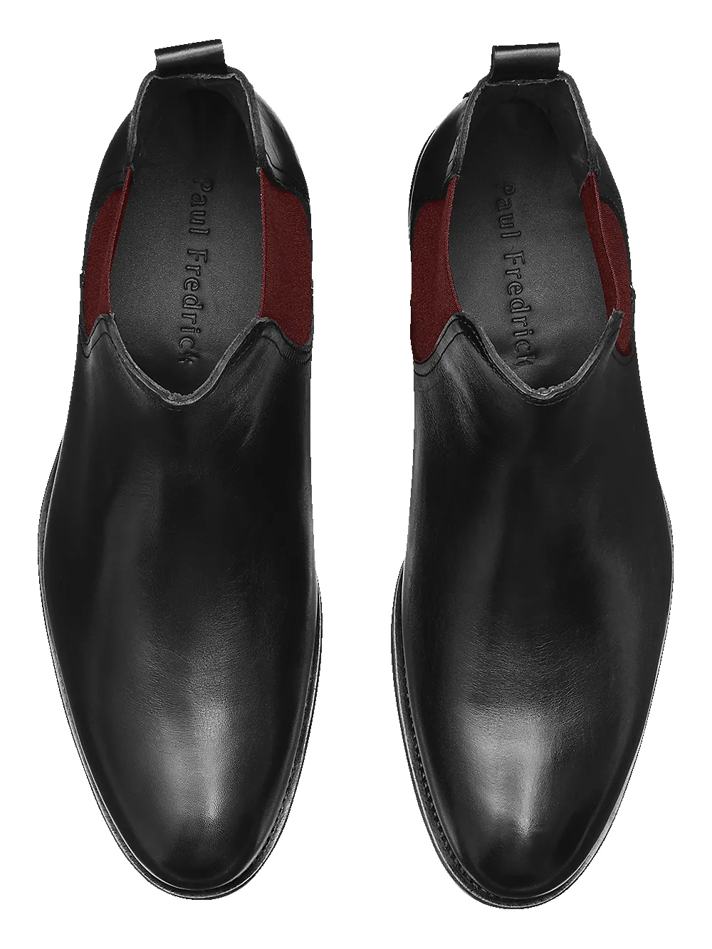 Ace Boot - Black/burgundy sold by Paul Fredrick product image thumbnail 3