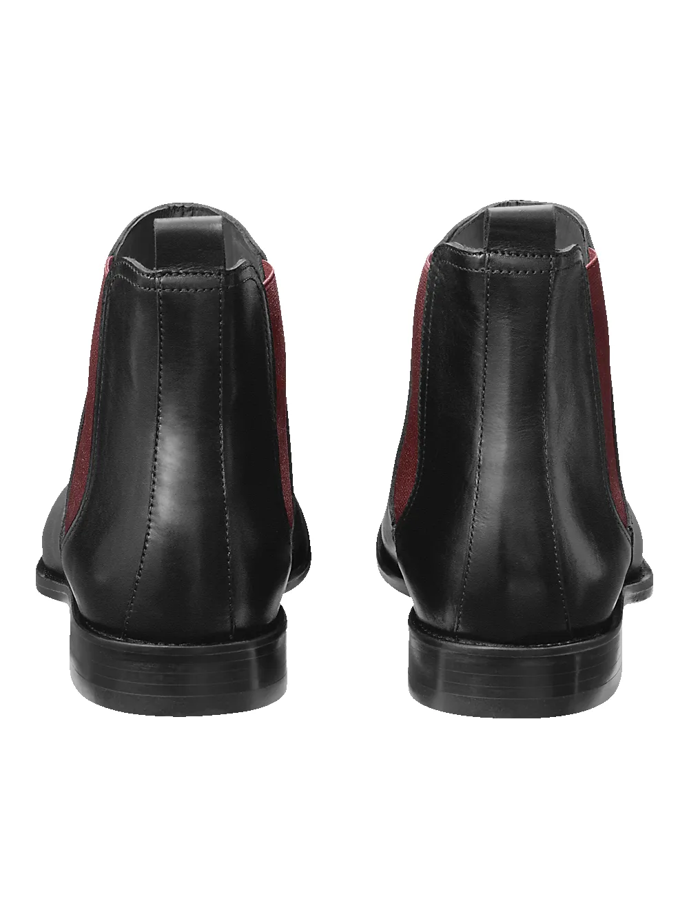 Ace Boot - Black/burgundy sold by Paul Fredrick product image thumbnail 4