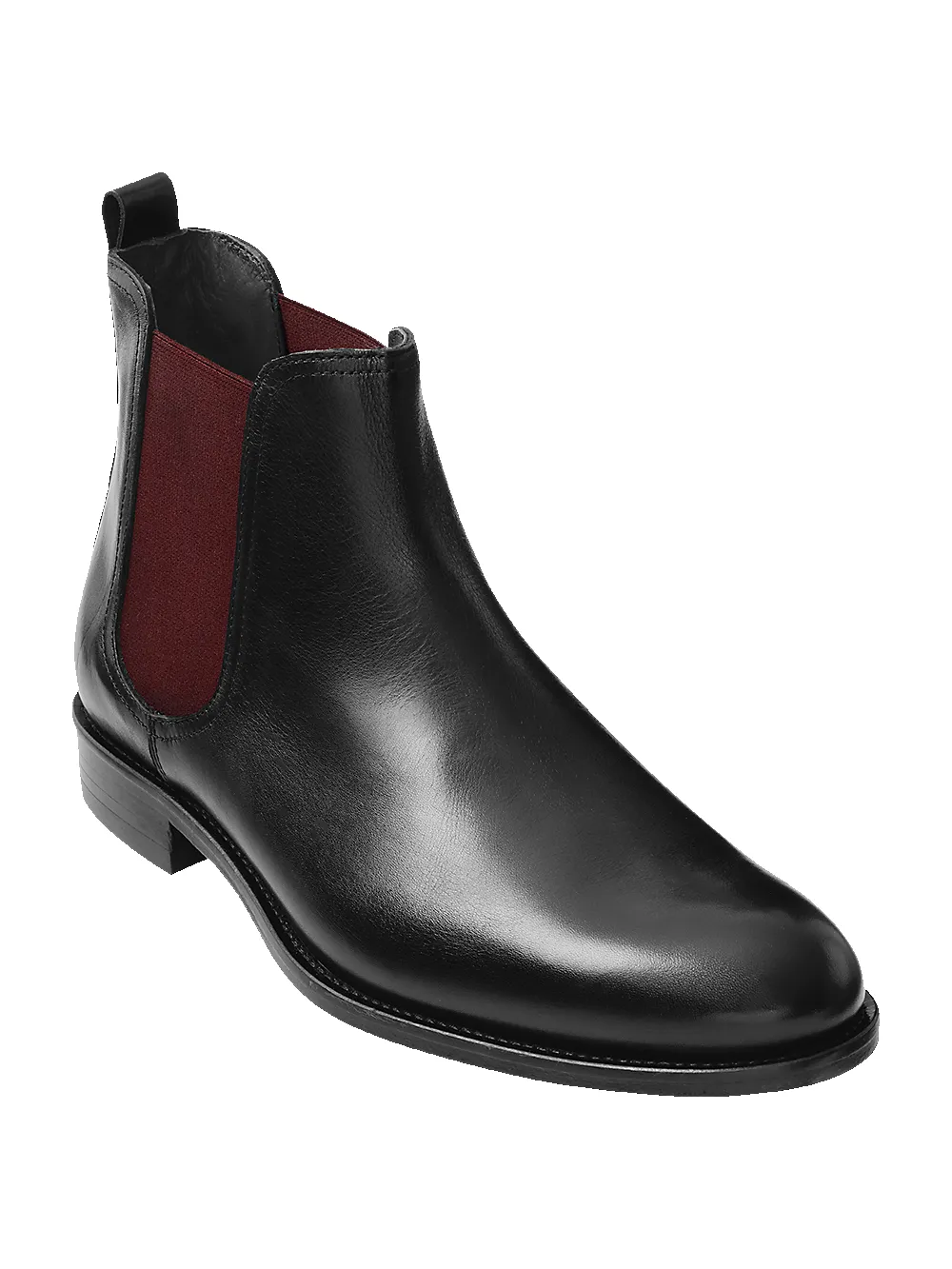 Ace Boot - Black/burgundy sold by Paul Fredrick
