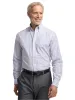 Non-Iron Cotton Plaid Dress Shirt With Contrast Trim - Blue/purple sold by Paul Fredrick