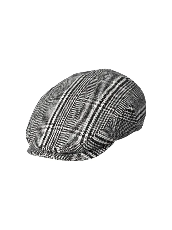 Wool Cap - Black/white sold by Paul Fredrick