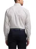 Non-Iron Cotton Stripe Dress Shirt With Contrast Trim - Red/green sold by Paul Fredrick