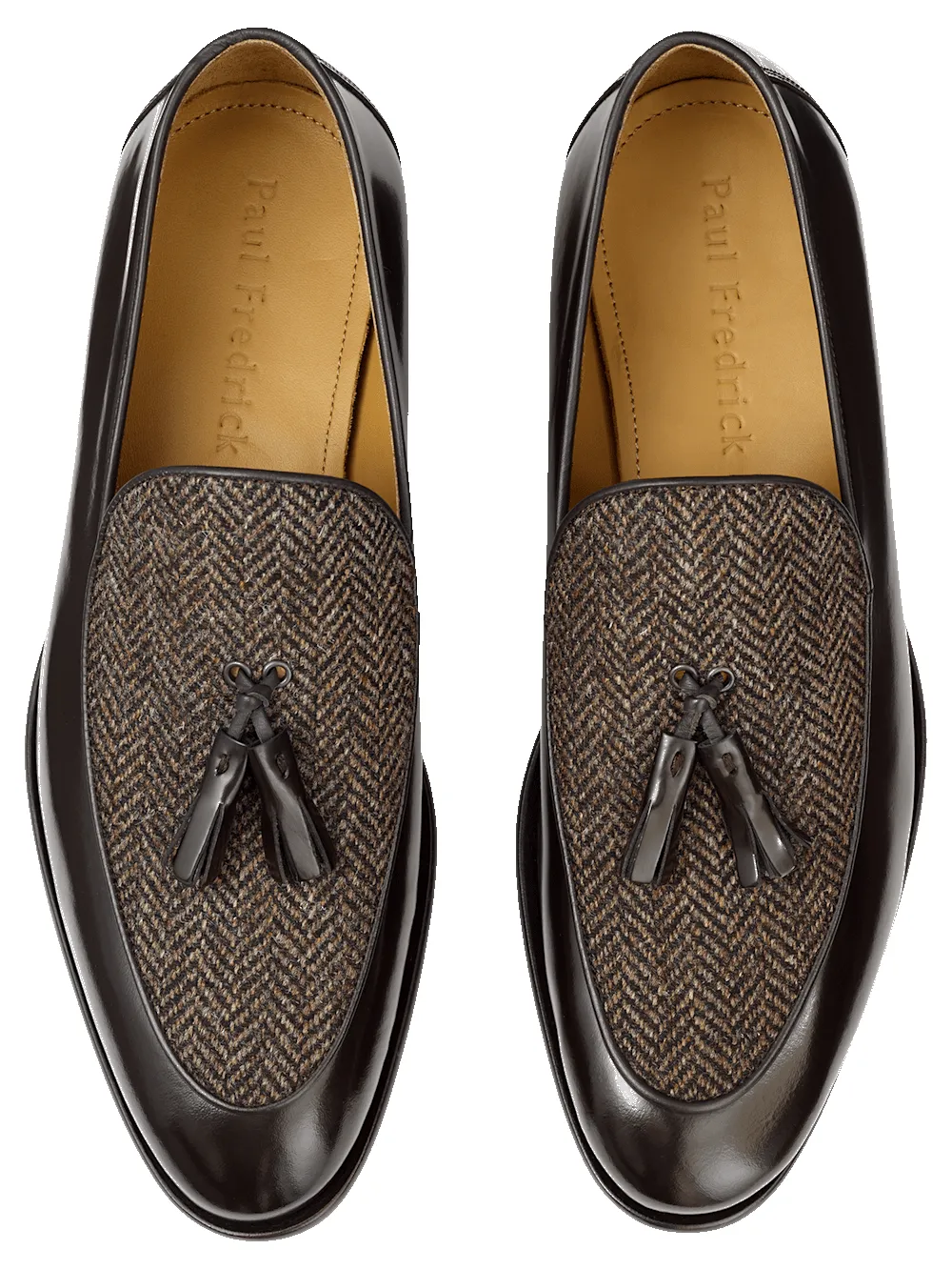 Sylvester Tassel Loafer - Brown sold by Paul Fredrick product image thumbnail 3