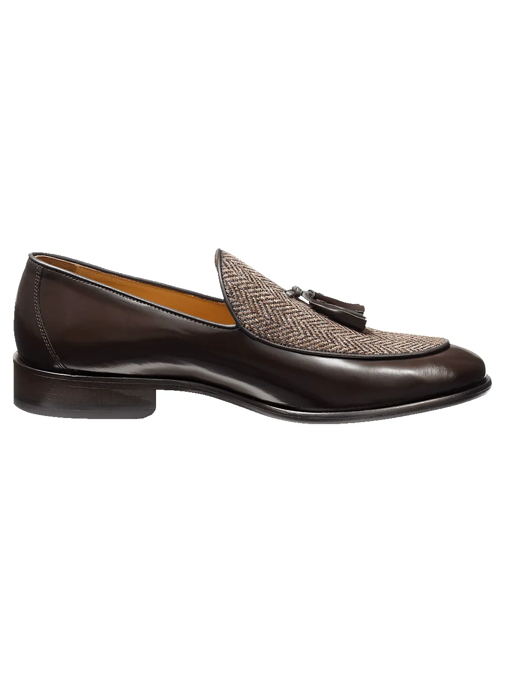 Sylvester Tassel Loafer - Brown sold by Paul Fredrick product image thumbnail 2