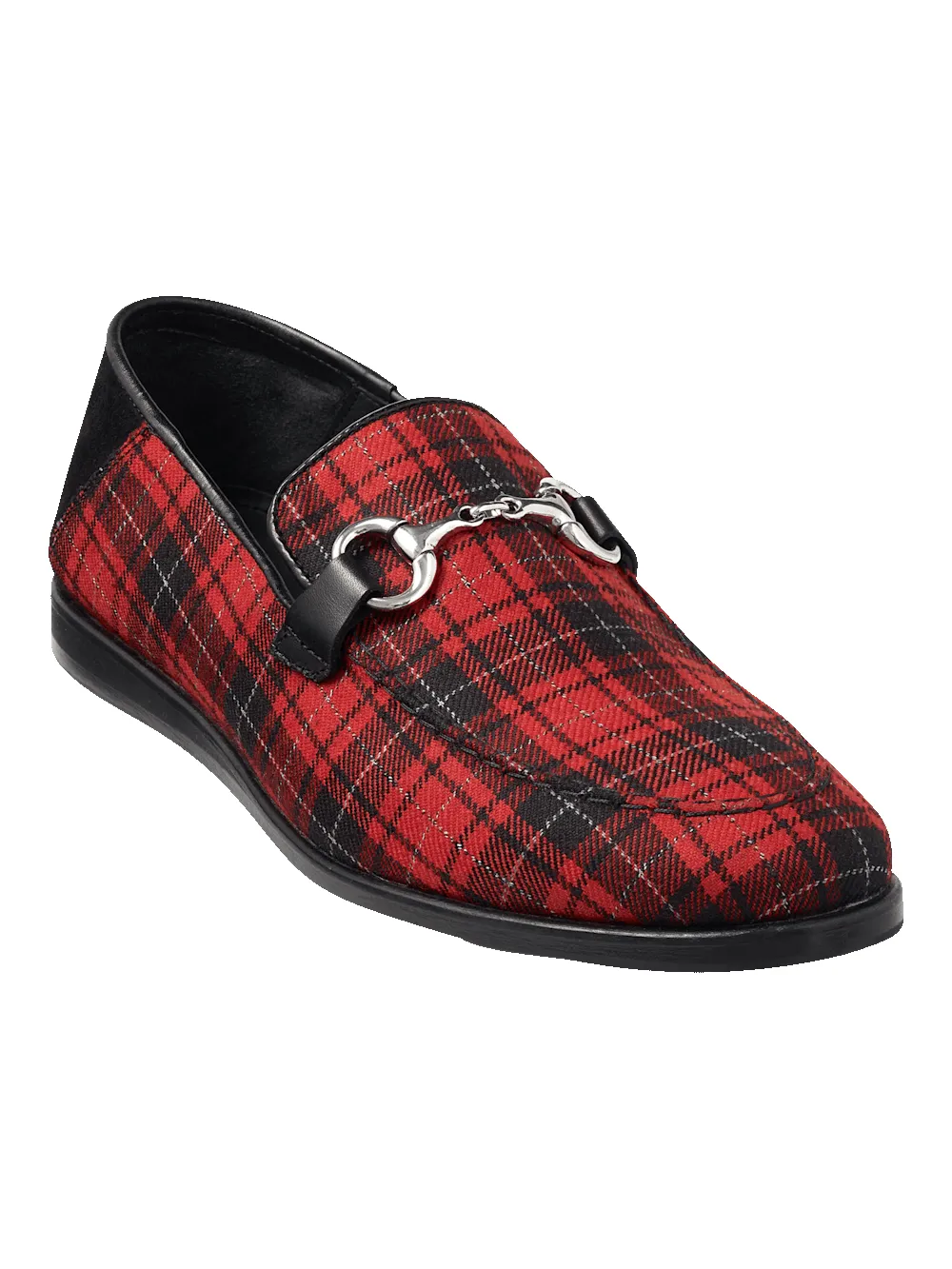 Coleman Bit Loafer - Red Multi sold by Paul Fredrick