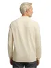 Supima Cotton Four Button Mock Neck Sweater - Ivory sold by Paul Fredrick