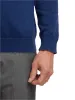 Supima Cotton Four Button Mock Neck Sweater - Dark Blue sold by Paul Fredrick