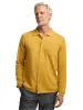 Supima Cotton Button Front Polo - Mustard sold by Paul Fredrick