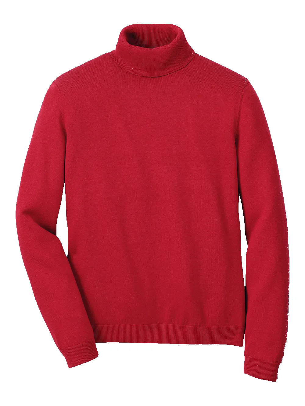 Supima Cotton Turtleneck - Red sold by Paul Fredrick