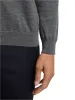 Merino Wool V-neck Sweater - Grey sold by Paul Fredrick