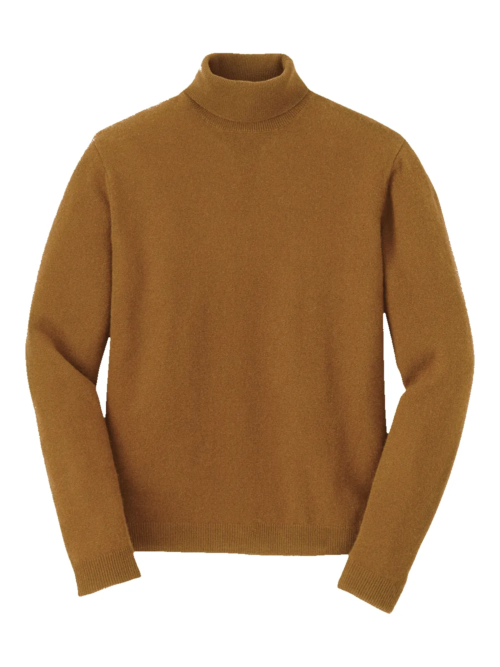 Cashmere Turtleneck Sweater - Brown sold by Paul Fredrick