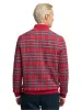 Cotton Quarter Zip Mock Neck Sweater - Red sold by Paul Fredrick