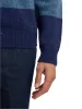 Donegal Turtleneck Sweater - Blue sold by Paul Fredrick