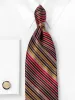 Stripe Woven Silk Tie - Multi sold by Paul Fredrick