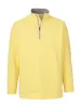 Performance Blend Quarter Zip Mock Neck - Yellow sold by Paul Fredrick