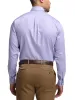 Non-Iron Cotton Solid Dress Shirt With Contrast Trim - Lavender sold by Paul Fredrick