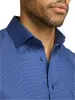 Non-Iron Cotton Dot Dress Shirt - Blue sold by Paul Fredrick