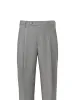 Wool Stretch Bengaline Pleated Suit Pants sold by Paul Fredrick