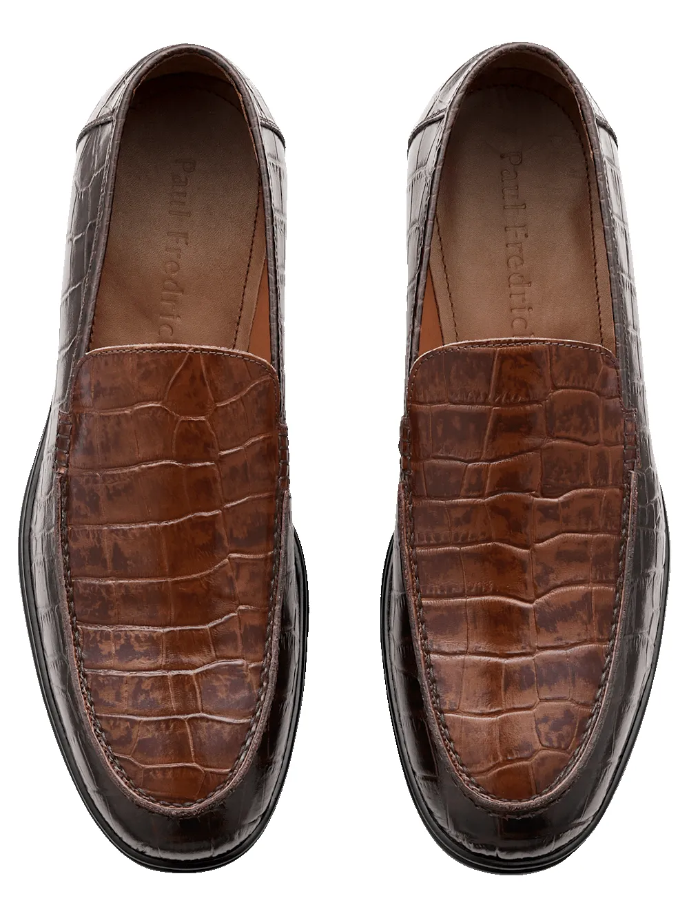 Micah Venetian Loafer - Brown sold by Paul Fredrick product image thumbnail 3