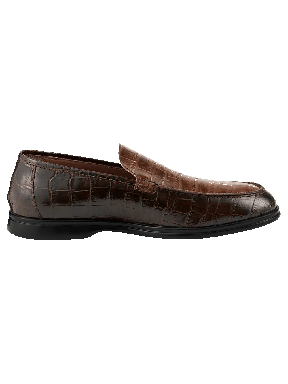 Micah Venetian Loafer - Brown sold by Paul Fredrick product image thumbnail 2