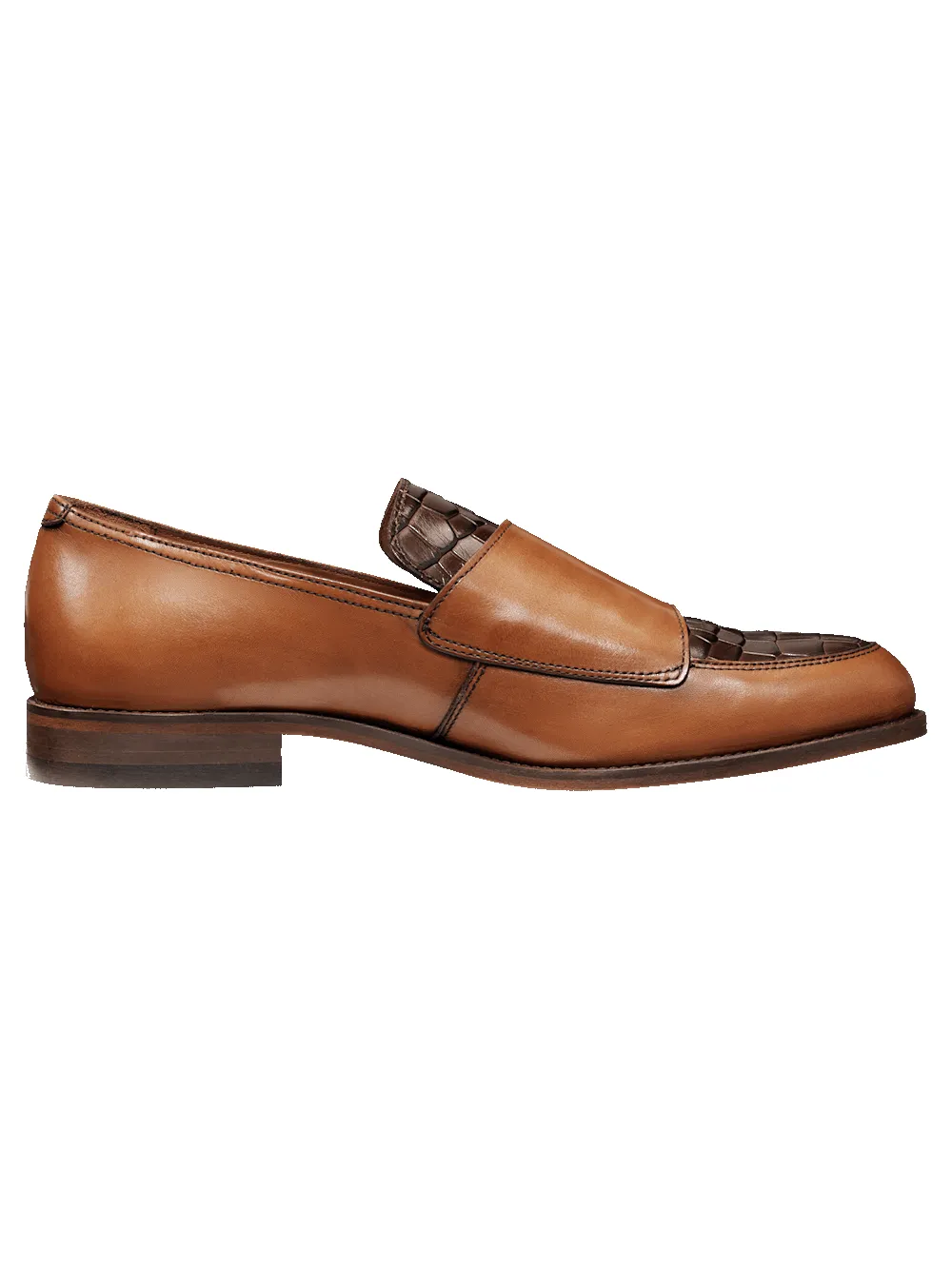 Donovan Monk Strap Loafer - Chestnut/brown sold by Paul Fredrick product image thumbnail 2