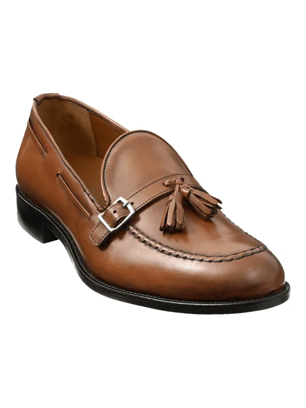 Beckham Tassel Loafer - Chestnut sold by Paul Fredrick