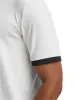 Cotton Blend Three Button Polo - White sold by Paul Fredrick