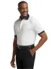 Cotton Blend Three Button Polo - White sold by Paul Fredrick