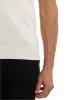 Supima Cotton Three Button Polo - Off White sold by Paul Fredrick