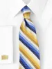 Stripe Woven Silk Tie - Multi sold by Paul Fredrick