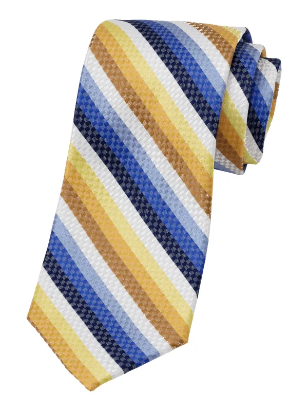 Stripe Woven Silk Tie - Multi sold by Paul Fredrick