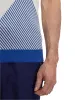 Cotton Three Button Polo - Blue Multi sold by Paul Fredrick