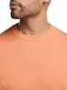 Supima Cotton Crew Neck Sweater - Coral sold by Paul Fredrick