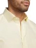 Comfort Stretch Non-Iron Herringbone Dress Shirt - Yellow sold by Paul Fredrick