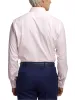 Comfort Stretch Non-Iron Stripe Dress Shirt With Contrast Trim - Pink sold by Paul Fredrick