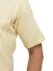 Comfort Stretch Non-Iron Check Dress Shirt With Contrast Trim - Yellow sold by Paul Fredrick