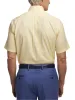 Comfort Stretch Non-Iron Check Dress Shirt With Contrast Trim - Yellow sold by Paul Fredrick
